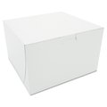Sct Tuck-Top Bakery Boxes, Paperboard, White, 8 x 8 x 5, PK100 9455